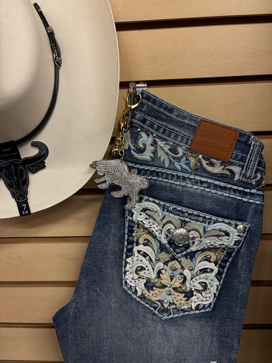 Light Women's Rhinestone Jean - Bootcut