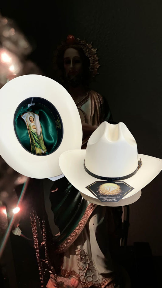 Sombrero White Diamond Sinaloa San Judas 100x