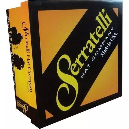 Seratelli 6X Beaver Felt Hat Black